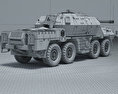 152mm SpGH DANA 3d model