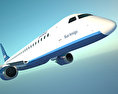 Embraer E190 Modello 3D