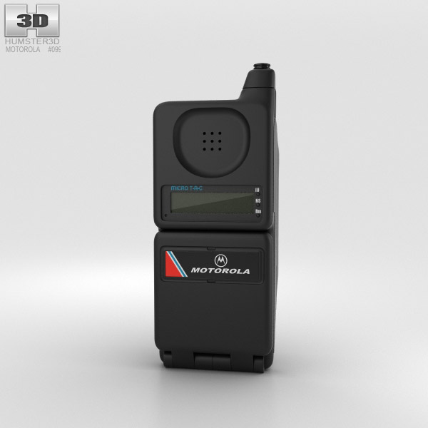 Motorola MicroTAC 9800X 3D模型
