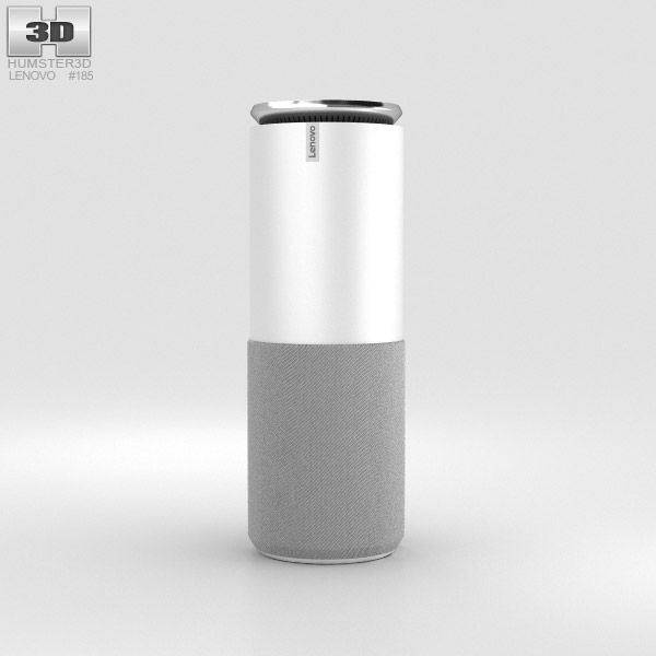 Lenovo Smart Assistant Light Gray 3D model