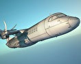 ATR 72 Modelo 3D