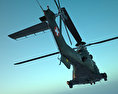 유로콥터 AS532 쿠거 3D 모델 