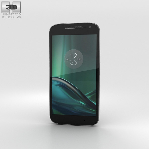 Motorola Moto G4 Play Noir Modèle 3D