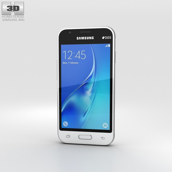 Samsung Galaxy J1 Nxt White 3D model
