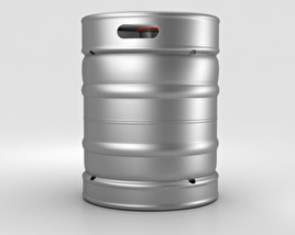 啤酒桶 3D模型
