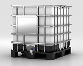 IBC Container 3D model