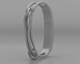 Jawbone UP2 Black Diamond Lightweight Thin Straps 3D 모델 
