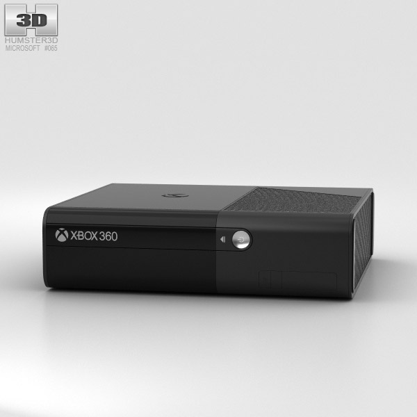 Microsoft Xbox 360 E Modello 3D