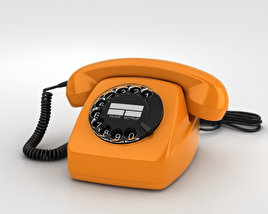 Telephone FeTAp 611 3D model