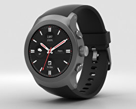 LG Watch Sport Titanium 3Dモデル