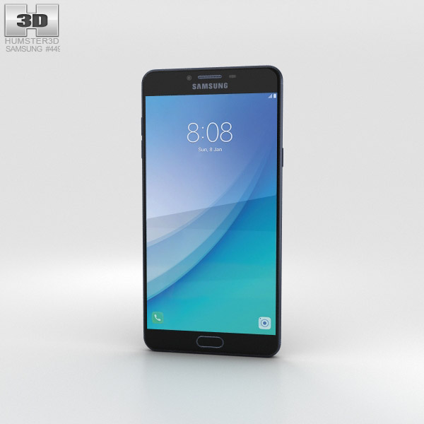 Samsung Galaxy C7 Pro Dark Blue 3D-Modell