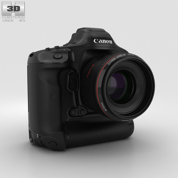 Canon EOS-1D X Mark II 3D model