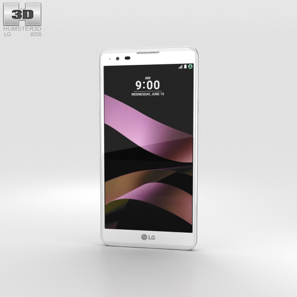 LG X Style Branco Modelo 3d
