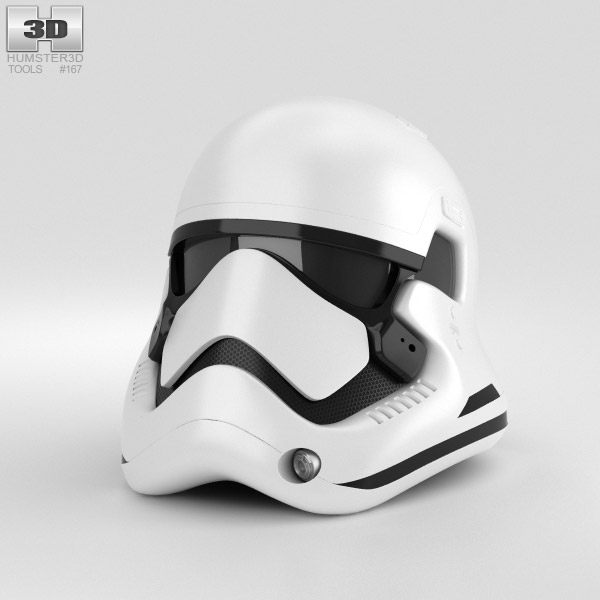 Casco Stormtrooper Modello 3D