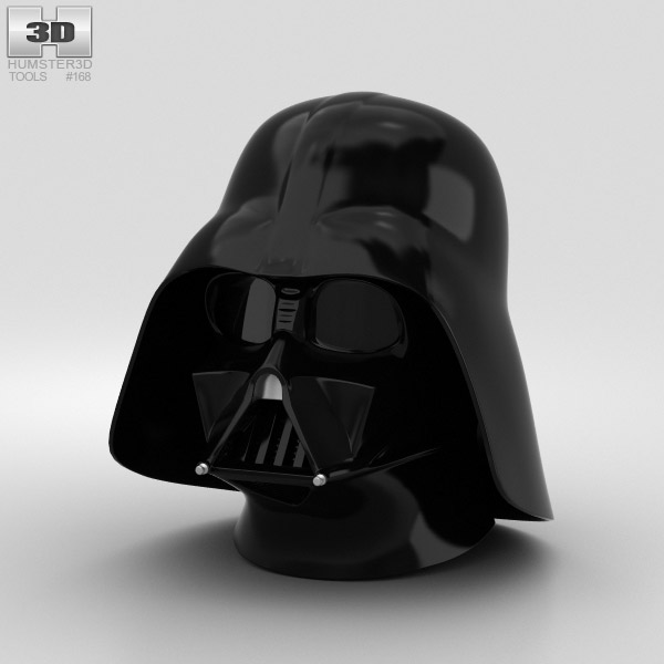 Darth Vader Helm 3D-Modell