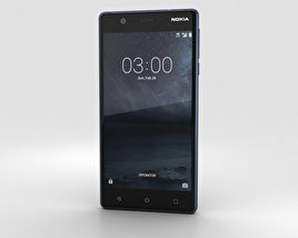 Nokia 3 Tempered Blue 3D model
