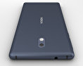 Nokia 3 Tempered Blue Modello 3D