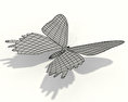 Madagascan Sunset Moth Low Poly 3d model
