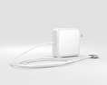 Apple 60W MagSafe 2 Adaptador de energia Modelo 3d