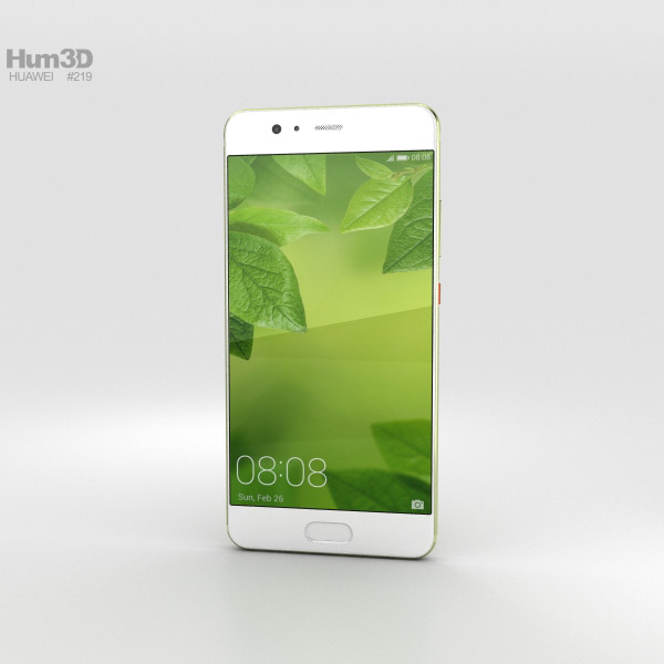 Huawei P10 Plus Greenery 3D 모델 