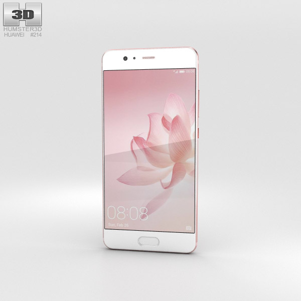Huawei P10 Rose Gold 3Dモデル