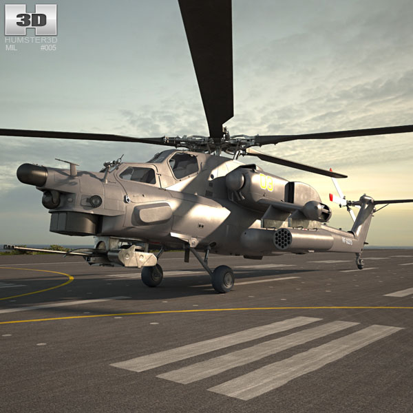 Mil Mi-28 3D model