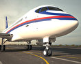 Sukhoi Superjet 100 Modelo 3d
