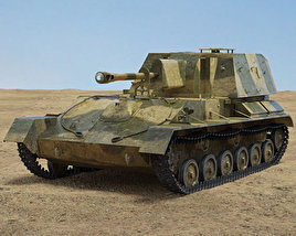 SU-76 3D模型