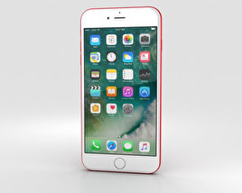 Apple iPhone 7 Plus Red 3Dモデル