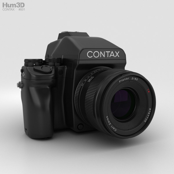 Contax 645 3D model