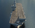 Cavour aircraft carrier 3d model