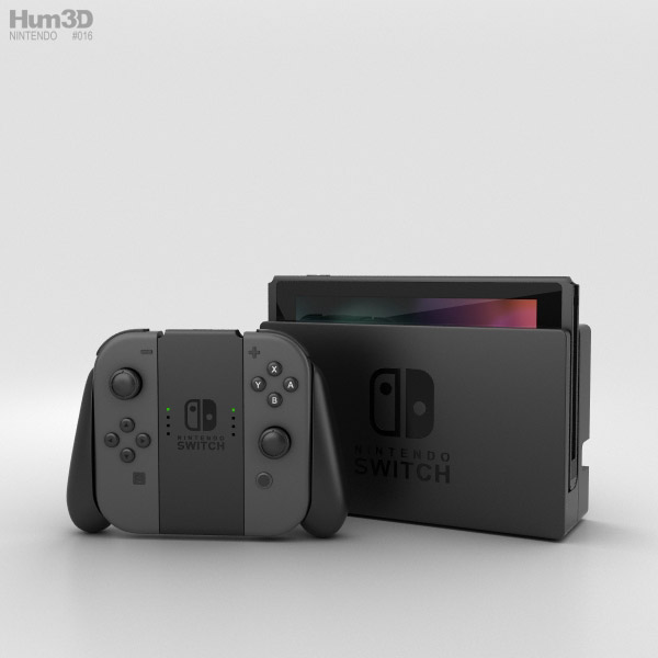Nintendo Switch 3D-Modell