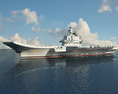 Авіаносний крейсер Адмірал Кузнецов 3D модель