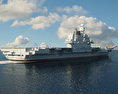 Авіаносний крейсер Адмірал Кузнецов 3D модель