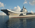 Almirante Kuznetsov Portaaviones Modelo 3D