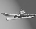 Авианесущий крейсер Адмирал Кузнецов 3D модель