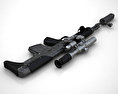 Снайперская винтовка укороченная 3D модель