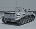 Кромвель крейсерський танк 3D модель