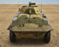 M8 Greyhound 3Dモデル front view