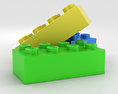 レゴブロック 3Dモデル