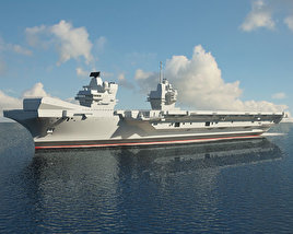 3D model of HMS Queen Elizabeth