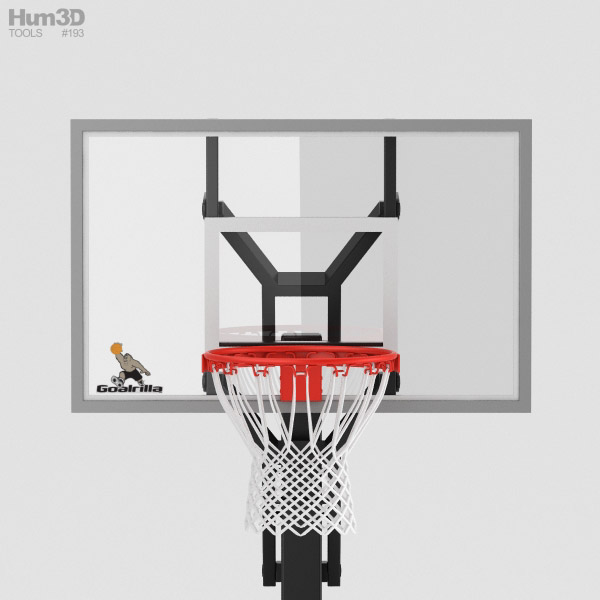 Basketball Hoop 3D Icon download in PNG, OBJ or Blend format