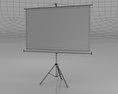 Projector Screen 3d model