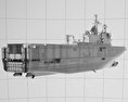 Dixmude Flugzeugträger 3D-Modell