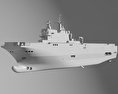 Dixmude 航空母艦 3Dモデル