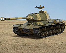 IS-2 3D 모델 