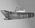 Juan Carlos I amphibious assault ship 3d model