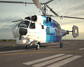 Kamov Ka-32 Modello 3D
