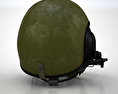 美军坦克头盔 3D模型