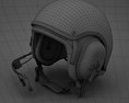 美军坦克头盔 3D模型